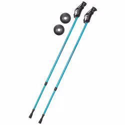 Палки для скандинавской ходьбы телескопические Tech Team Yeti, алюминий (115-135)