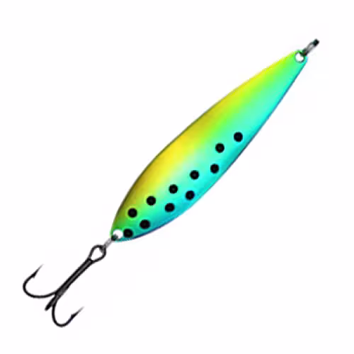 Блесна Kuusamo Lohi 95/21 BLU/GR-S