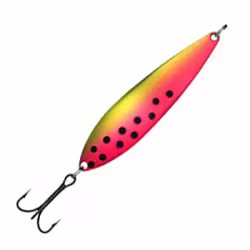 Блесна Kuusamo Lohi 95/21 R/Ye-C