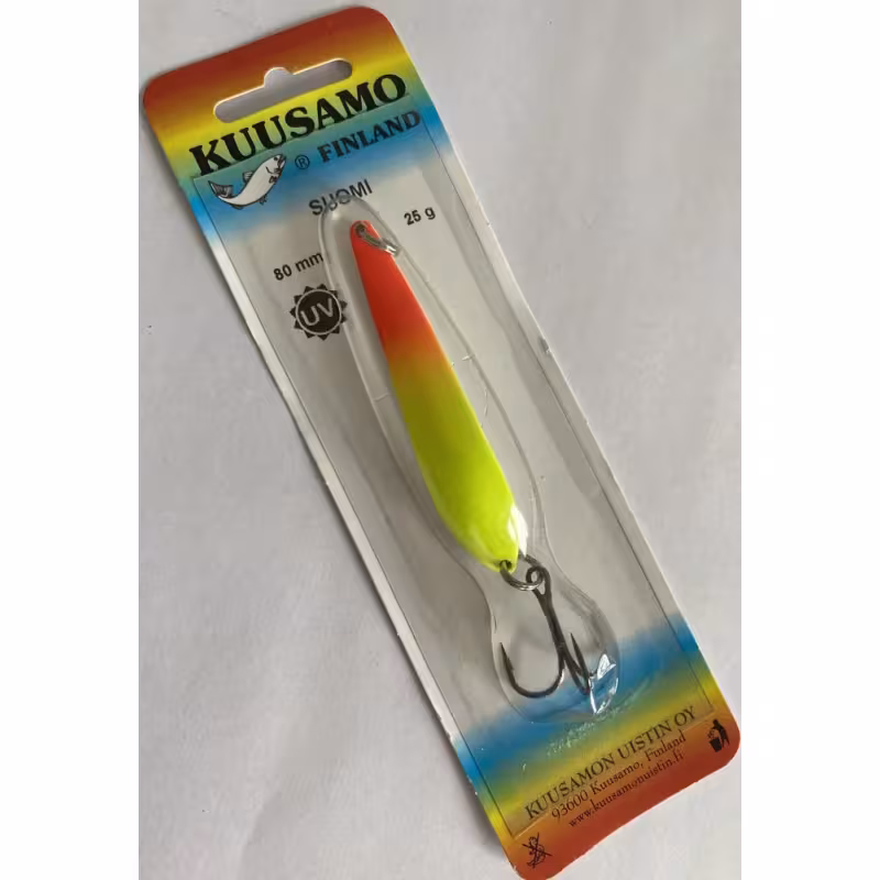 Блесна Kuusamo Suomi 80/25 FR/FYe-S, UV