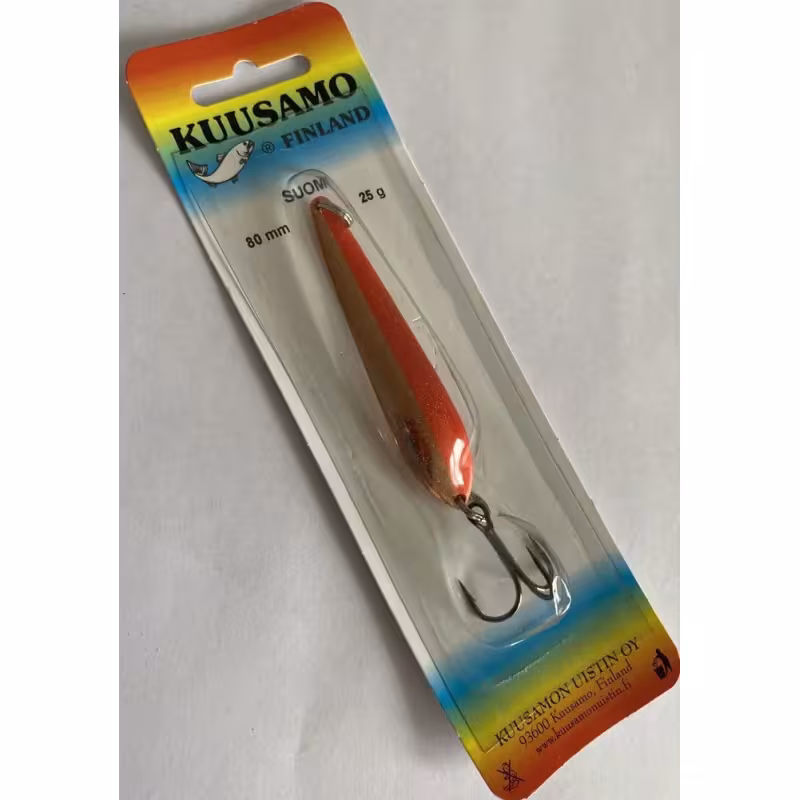 Блесна Kuusamo Suomi 80/25 GL/FR/C-C
