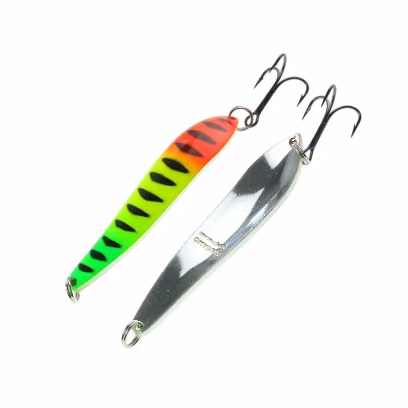 Блесна Kuusamo Suomi 80/25 GR/Ye/FR/BL