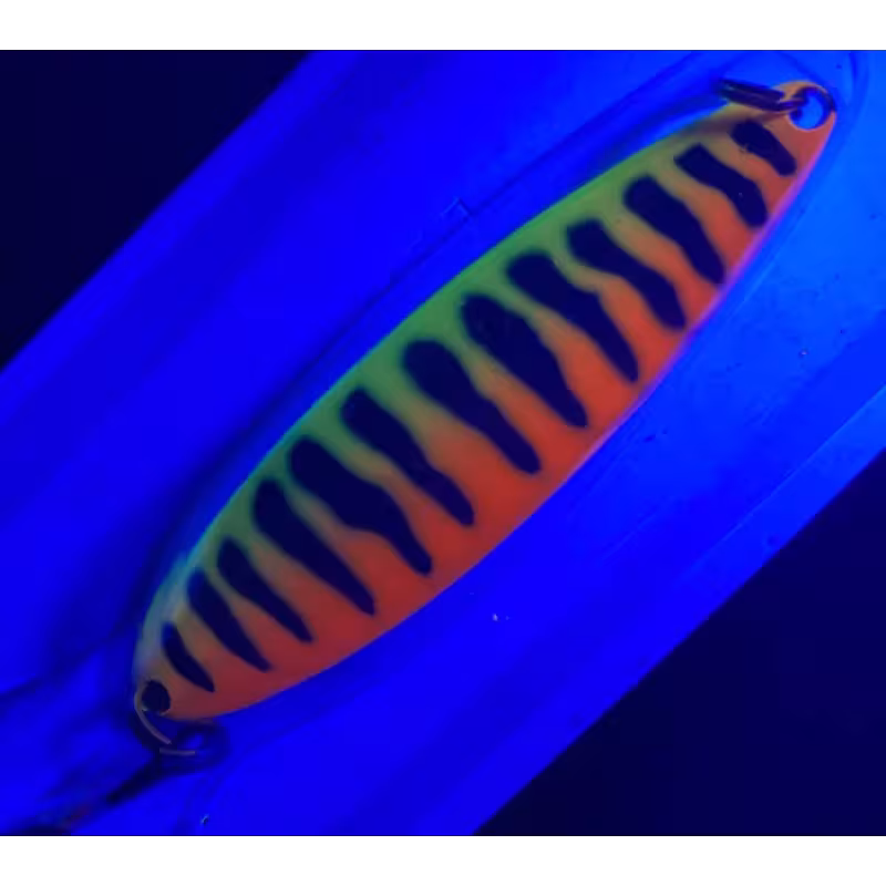 Блесна колеблющаяся Kuusamo Vuono Special 75/25 BL/FR/Fye-S