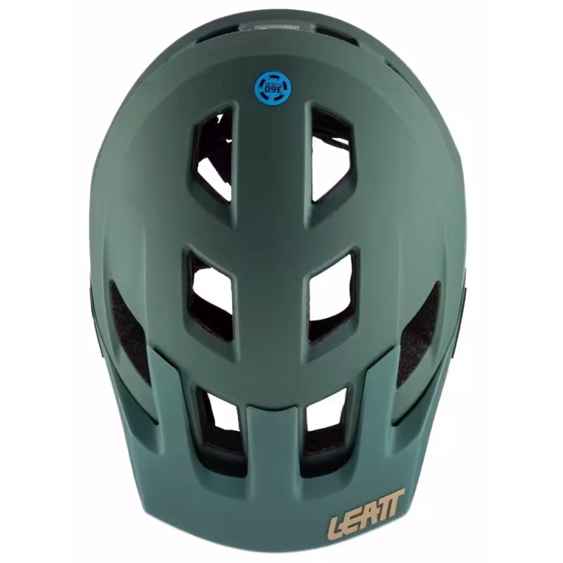 Велошлем Leatt Helmet MTB All Mountain 1.0 Ivy, зеленый, размер M