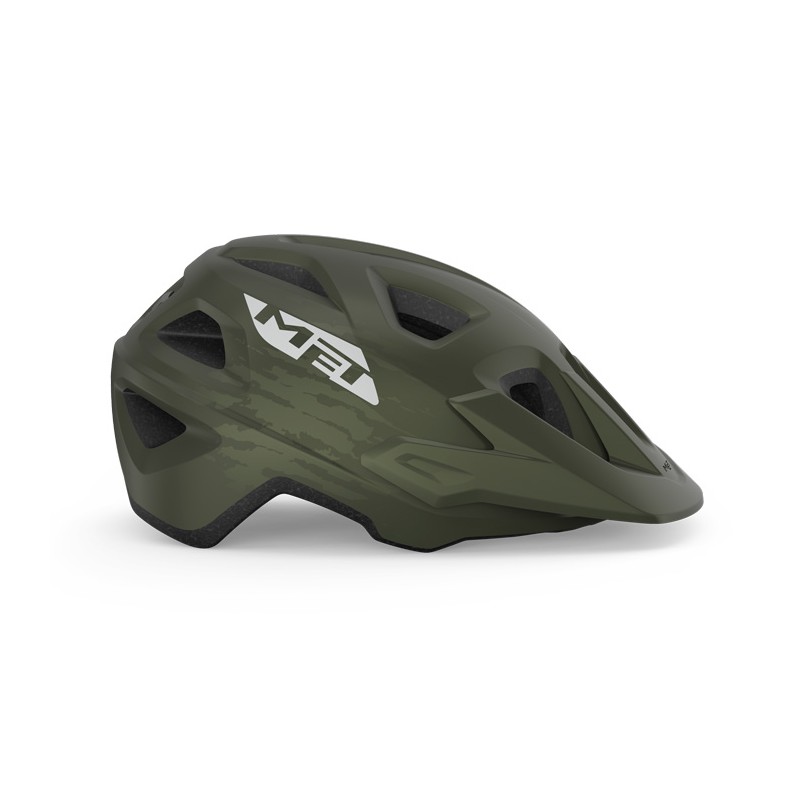 Велошлем Met Helmets Echo, Olive, зеленый, размер M/L