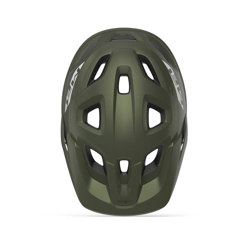 Велошлем Met Helmets Echo, Olive, зеленый, размер M/L