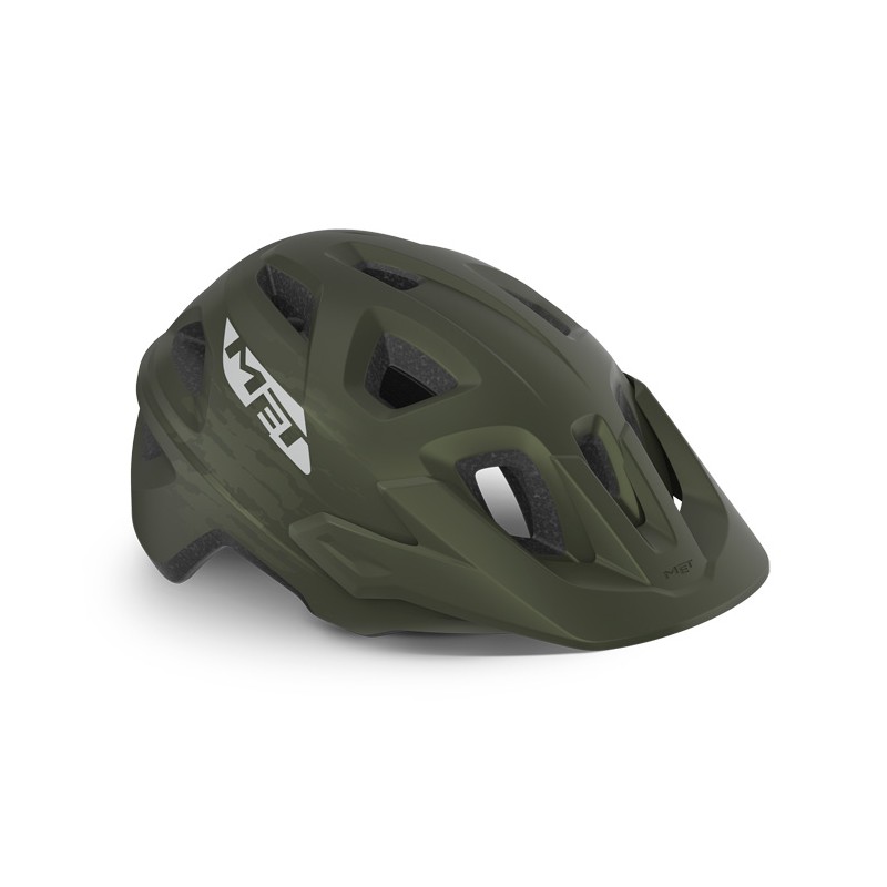 Велошлем Met Helmets Echo, Olive, зеленый, размер M/L