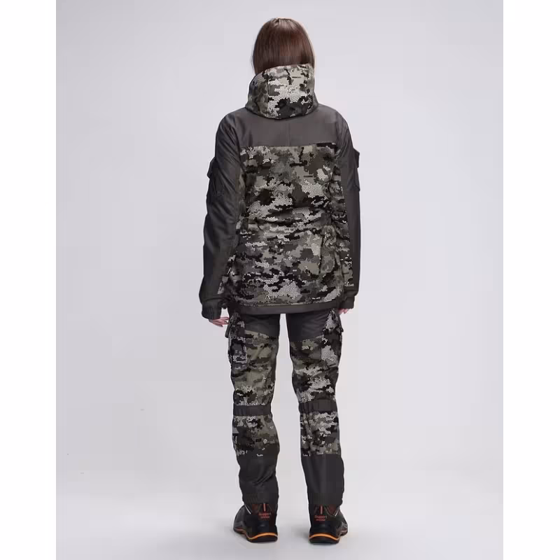 Костюм женский OneRus Горный -5, ткань Алова/флис, бежевый камуфляж, размер 44-46, 170-176 см