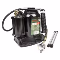 Домкрат бутылочный пневмогидравлический Rockforce RF-1600-3, 30 т