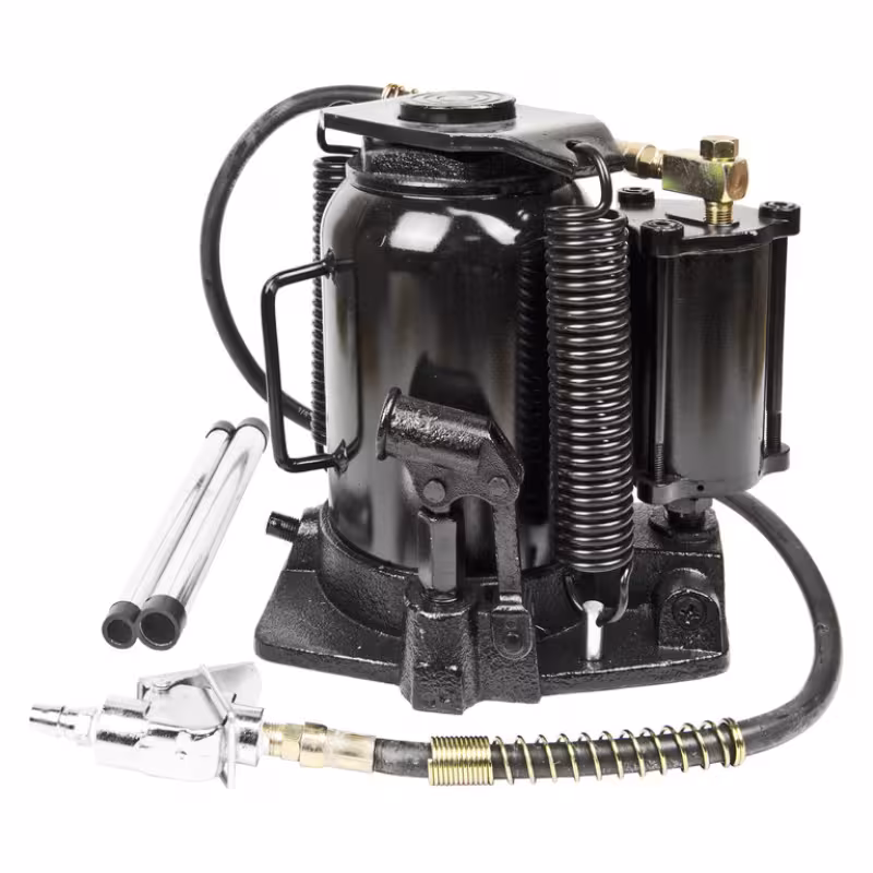 Домкрат бутылочный пневмогидравлический Rockforce RF-1600-3, 30 т