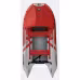 Надувная лодка ПВХ Gladiator C330AL, пайол алюминиевый, красный/белый 