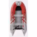 Надувная лодка ПВХ Gladiator C330AL, пайол алюминиевый, красный/белый 
