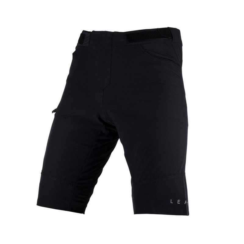 Велошорты мужские Leatt MTB Trail 2.0 Short Black, полиэстер, черный, размер 32