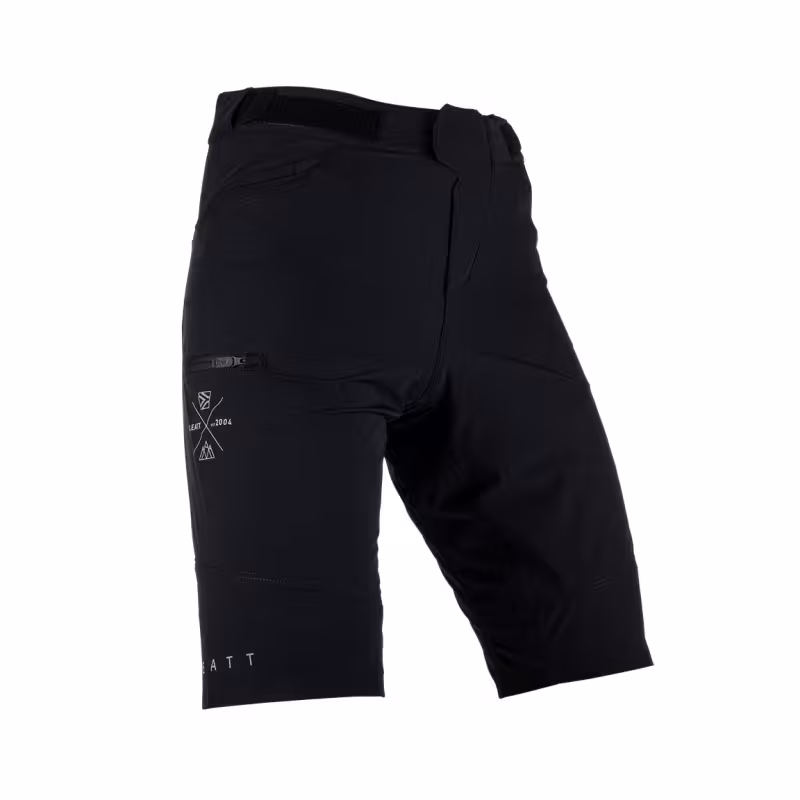 Велошорты мужские Leatt MTB Trail 2.0 Short Black, полиэстер, черный, размер 32