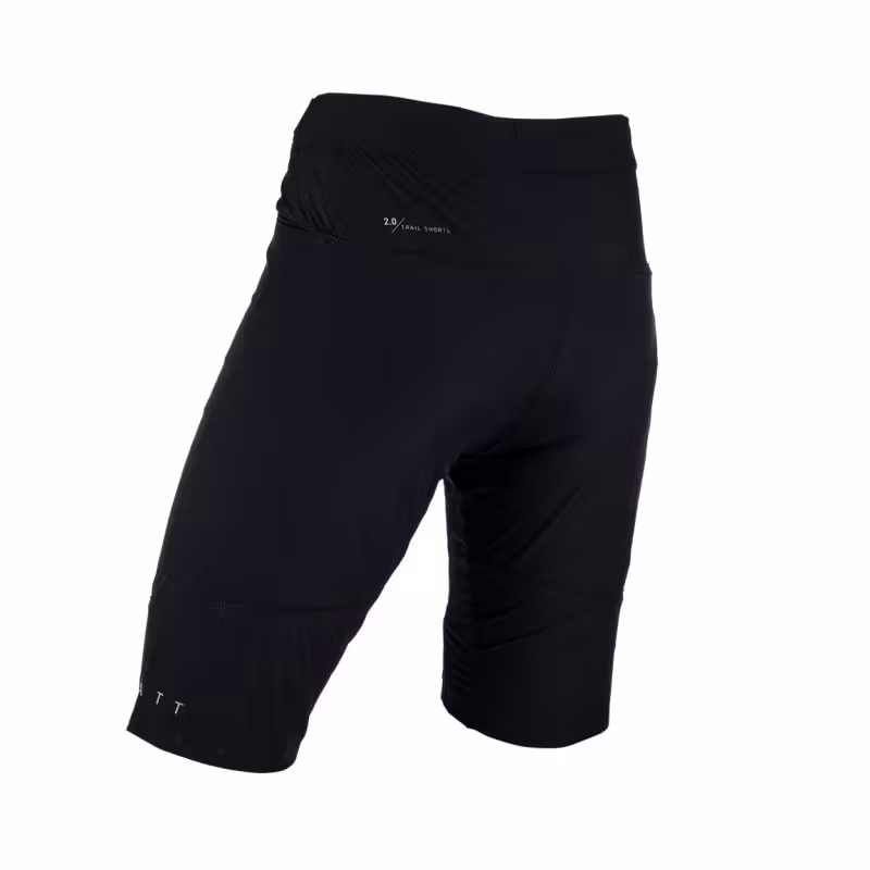 Велошорты мужские Leatt MTB Trail 2.0 Short Black, полиэстер, черный, размер 34