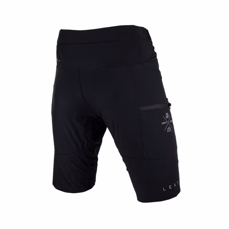 Велошорты мужские Leatt MTB Trail 2.0 Short Black, полиэстер, черный, размер 38