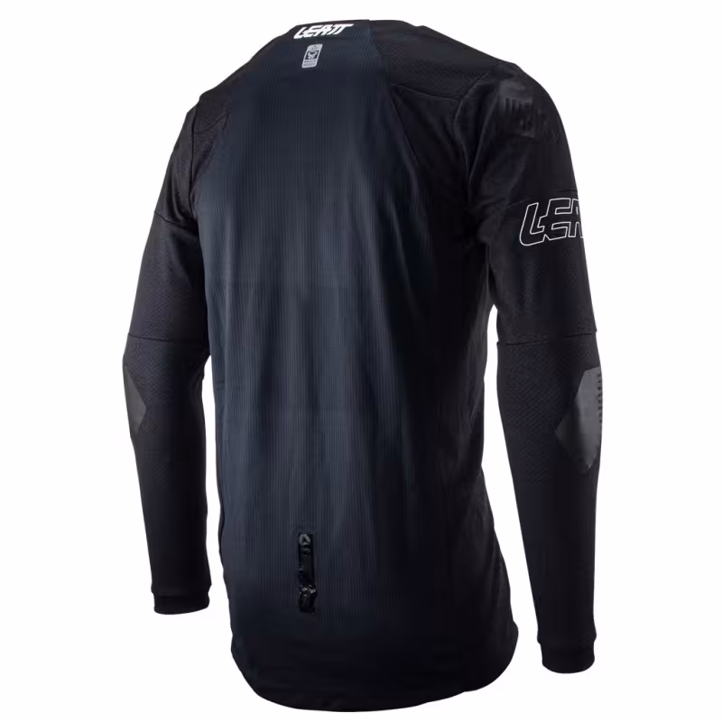 Джерси мужское Leatt Moto 4.5 WindBlock Jersey Black, черный, размер L
