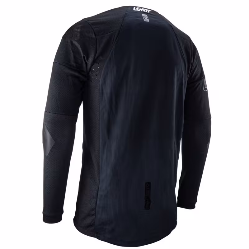 Джерси мужское Leatt Moto 4.5 WindBlock Jersey Black, черный, размер L
