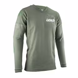 Джерси мужское Leatt Moto 4.5 WindBlock Jersey Cactus, зеленый, размер L