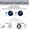 Матрас надувной Bestway Queen со встроенным ножным насосом 67226, 203х152х28 см, синий