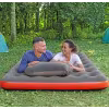 Матрас надувной Bestway Roll & Relax с сумкой-насосом 735646/67703 203x152x22 см, серый