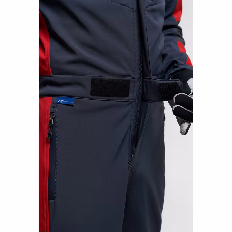 Комбинезон мужской Finntrail Stig 3790 Red, ткань SoftShell, красный, размер 44-46 (S), 165-175 см