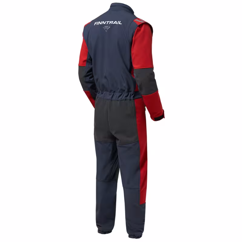 Комбинезон мужской Finntrail Stig 3790 Red, ткань SoftShell, красный, размер 50-52 (L), 175-185 см