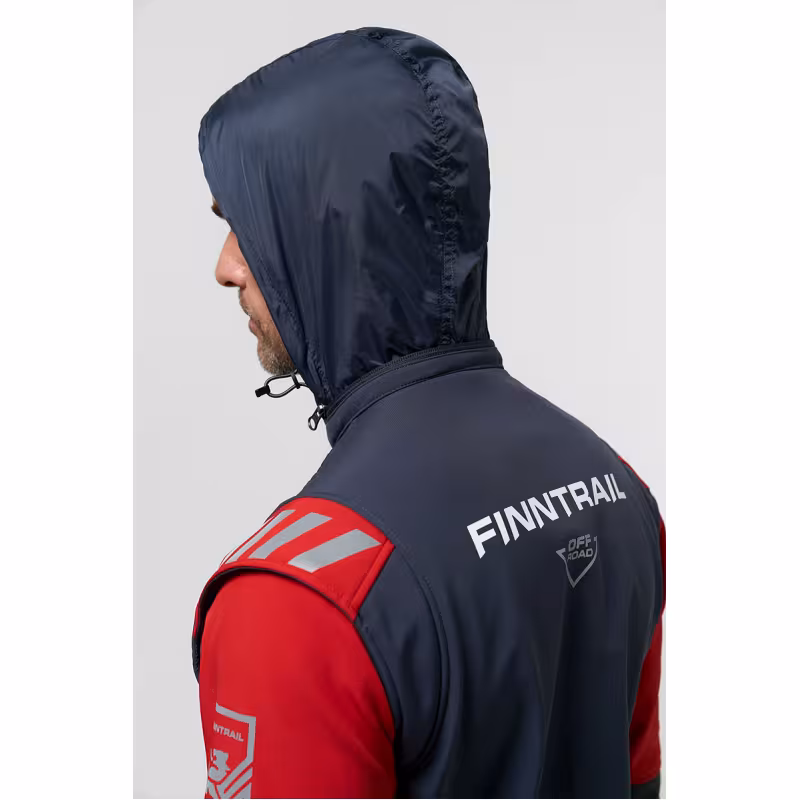 Комбинезон мужской Finntrail Stig 3790 Red, ткань SoftShell, красный, размер 54-56 (XL), 180-190 см