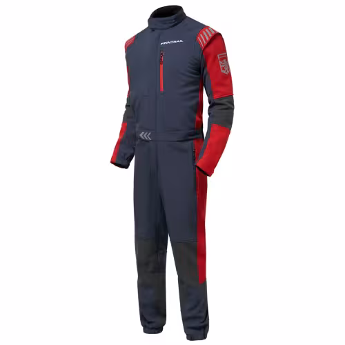 Комбинезон мужской Finntrail Stig 3790 Red, ткань SoftShell, красный, размер 62-64 (XXXL), 190-200 см