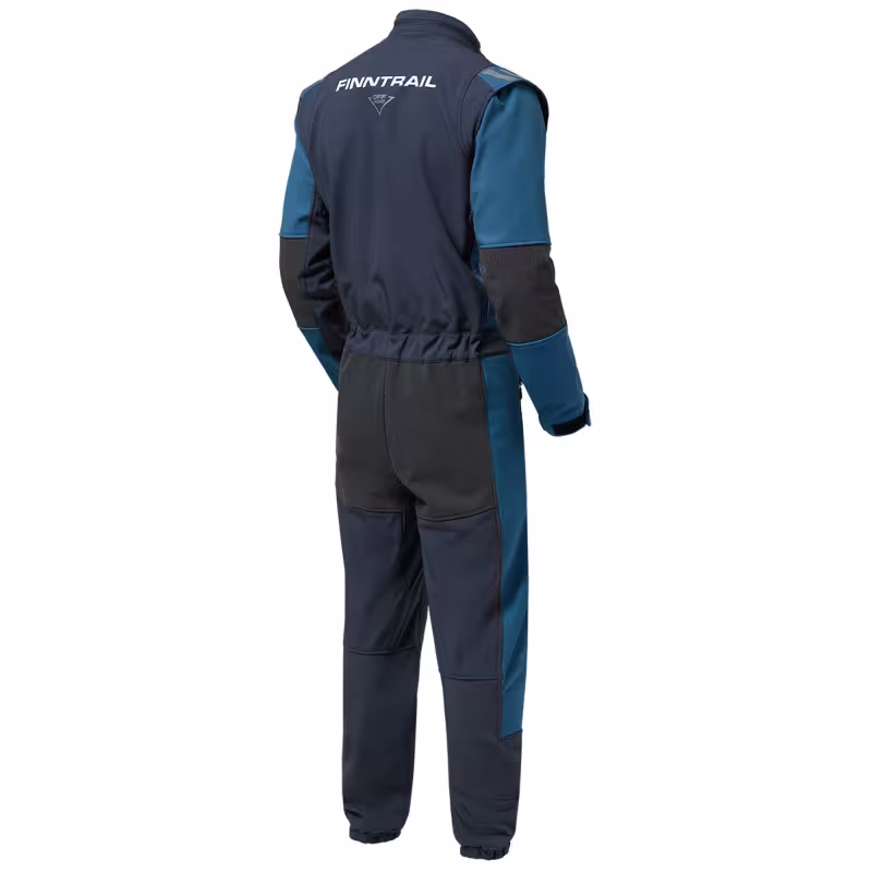 Комбинезон мужской Finntrail Stig 3790 Blue, ткань SoftShell, синий, размер 62-64 (XXXL), 190-200 см