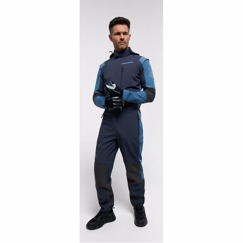 Комбинезон мужской Finntrail Stig 3790 Blue, ткань SoftShell, синий, размер 62-64 (XXXL), 190-200 см