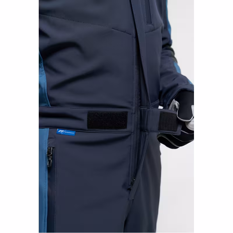 Комбинезон мужской Finntrail Stig 3790 Blue, ткань SoftShell, синий, размер 62-64 (XXXL), 190-200 см