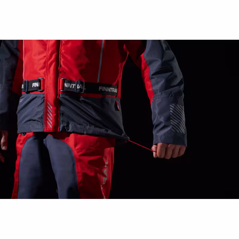 Куртка Finntrail Mudway 2010, мембрана Hard-Tex, красный, размер 42-44 (XS), 160-170 см