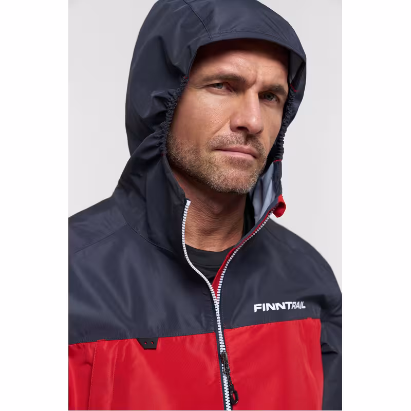 Куртка Finntrail Apex 4027 Red, мембрана Hard-Tex, красный/синий, размер S (44-46), 165-175 см