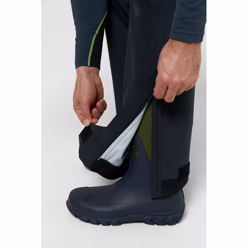 Костюм мужской Finntrail Tournament 3470 Graphite, мембрана Hard-Tex, черный, размер 62-64 (XXXL), 190-200 см