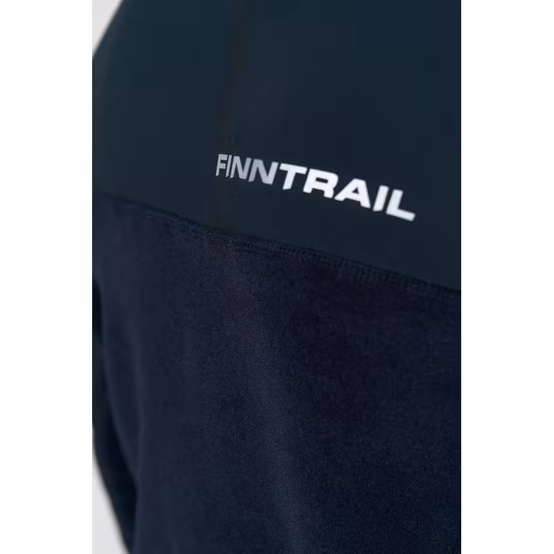 Толстовка мужская Finntrail Polar 1391, флис, черный, размер 42-44 (XS), 160-170 см