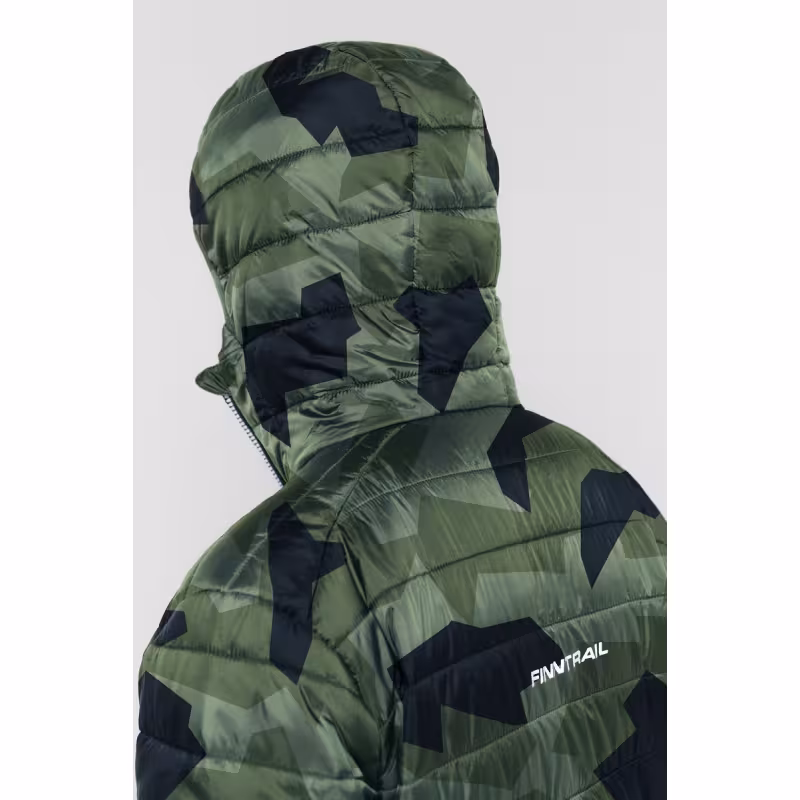 Куртка мужская Finntrail Master Hood 1504 CamoArmy, полиэстер, зеленый камуфляж, размер 42-44 (XS), 160-170 см