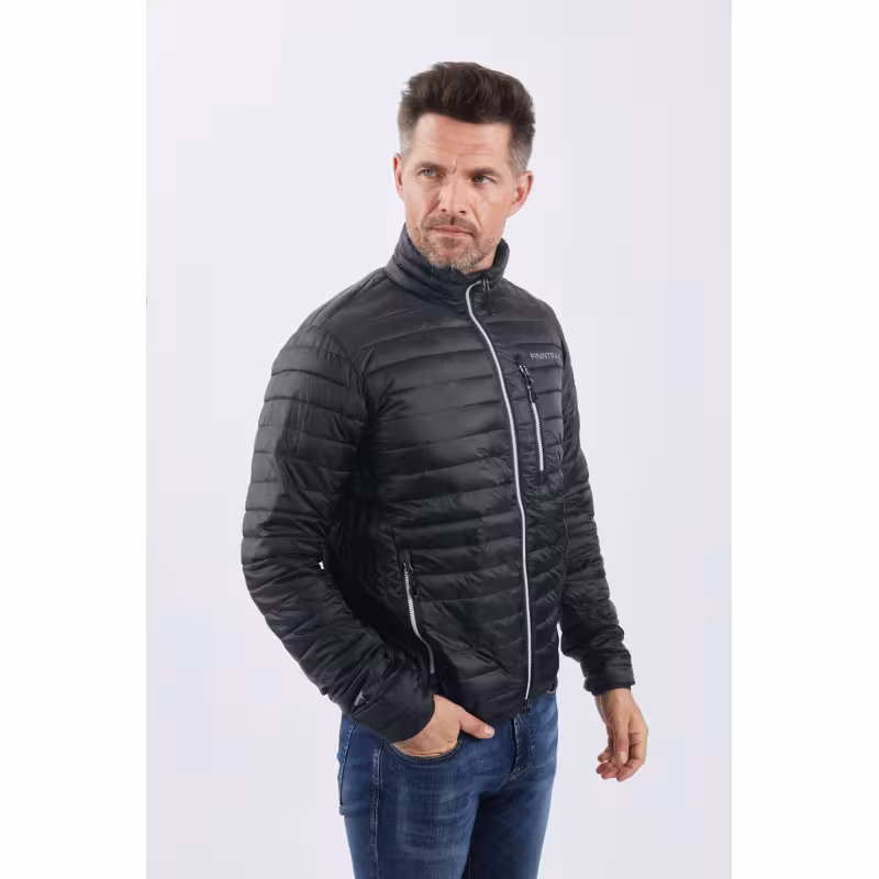 Куртка мужская Finntrail Master 1503, Graphite, полиэстер, черный, размер 48-50 (M), 170-180 см