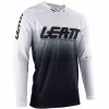 Джерси мужское Leatt Moto 4.5 X-Flow Jersey White, полиэстер, черный/белый, размер XXL