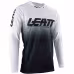 Джерси мужское Leatt Moto 4.5 X-Flow Jersey White, полиэстер, черный/белый, размер XXL
