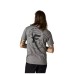 Футболка мужская Fox Big F SS Premium Tee Heather Graphite, хлопок, серый, размер M