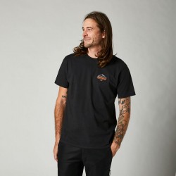 Футболка мужская Fox Hero Dirt SS Premium Tee Black, хлопок, черный, размер XL