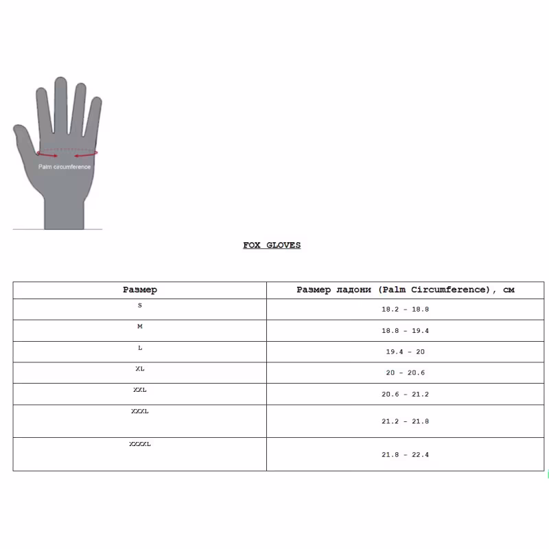 Велоперчатки Fox Dirtpaw Glove Black, черный, размер M