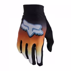 Велоперчатки Fox Flexair Park Burnt Orange, черный/оранжевый, размер L