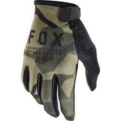 Велоперчатки Fox Ranger Olive Green, камуфляж, размер XL