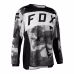 Джерси мужское Fox 180 Bnkr Jersey Black Camo, полиэстер, черный камуфляж, размер L