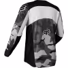 Джерси мужское Fox 180 Bnkr Jersey Black Camo, полиэстер, черный камуфляж, размер L