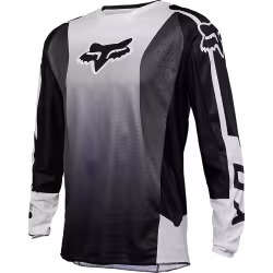 Джерси мужское Fox 180 Leed Jersey Black/White, полиэстер, черный/белый, размер L