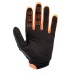 Велоперчатки Fox 180 Bnkr Glove Grey Camo, серый/оранжевый, размер L