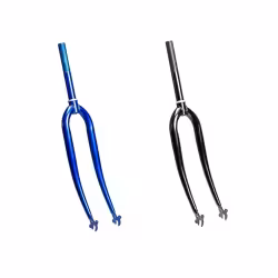 Вилка велосипедная KMS 28 с шайбой, под подшипник, резьбовая,длина резьбы 100 мм